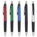 Plastic Ballpoint Budget Pen With Push On/Off Function